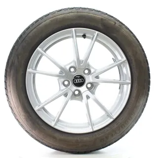 Audi A5 FU B10 Winterräder 5-Doppelspeichen Goodyear 215/55R17 DOT25 8B3601025A - Bild 3