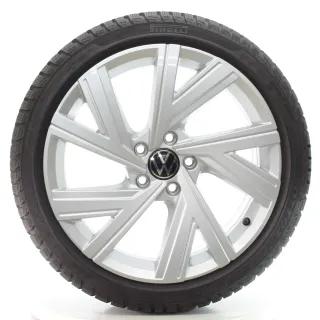 VW Golf 8 VIII GTD GTI R Winterräder Bergamo Pirelli 225/40R18 DOT25 5H0601025AB - Bild 1