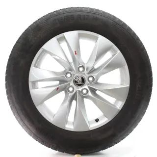 Skoda Kodiaq NS Winterräder 5-Doppelspeichen Conti 215/65R17 DOT24 57H601025M - Bild 3