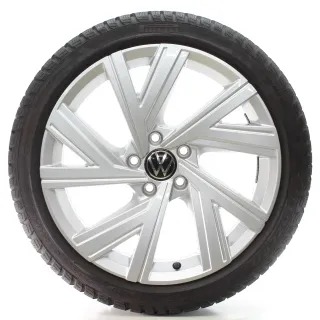 VW Golf 8 VIII CD1 CG5 Winterräder Bergamo Pirelli 225/40R18 DOT25 5H0601025AB - Bild 1