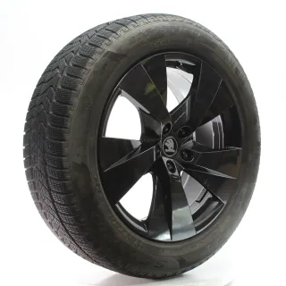 Skoda Enyaq IV 5A Winterräder Luter Pirelli 235/55-255/50R19 DOT25 5LA601025CP - Bild 6