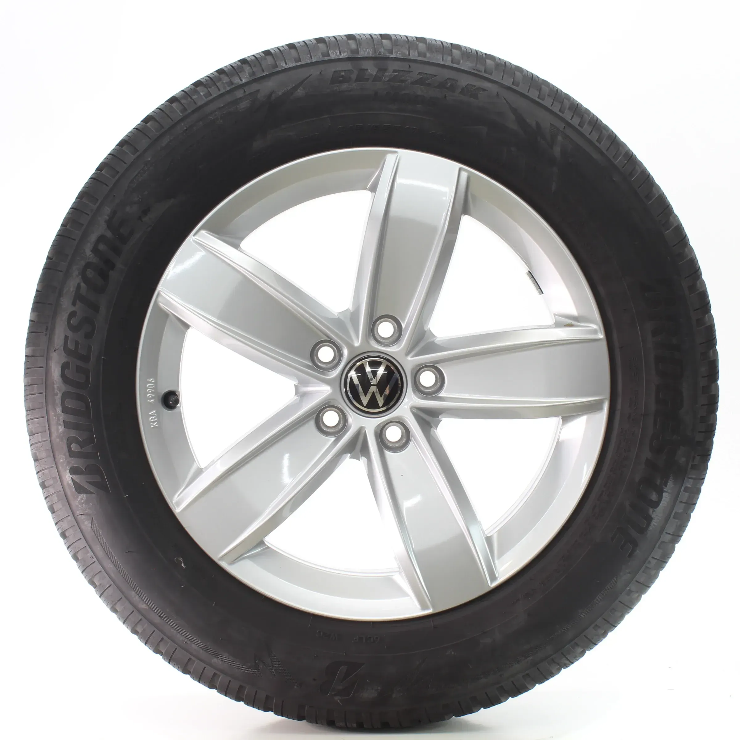 VW Tiguan AD1 Allspace Winterräder Corvara Bridgestone 215/65R17 103H 5NA071497 - Bild 1