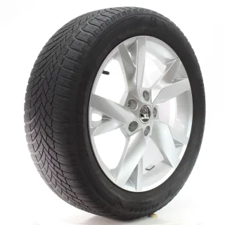 Skoda Octavia IV NX Winterräder Lyra Bridgestone 205/55R17 95V 5E3601025AC - Bild 7