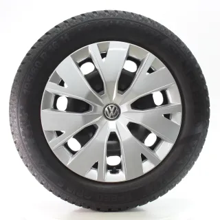 VW T-Cross C11 Taigo CS1 Winterräder Stahl Semperit 195/60R16 2Q0601027H/AE - Bild 2