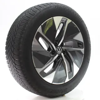 VW ID.4 E21 ID.5 E39 Winterräder Hamar Grau 235/55-255/50R19 DOT24 11A601025M - Bild 6