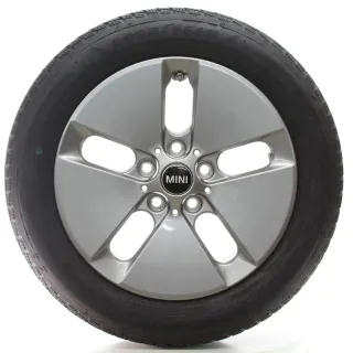 MINI Cooper F65 F67 Winterräder Pin Spoke 961 Goodyear 185/60R16 DOT24 5A3E642 - Bild 4