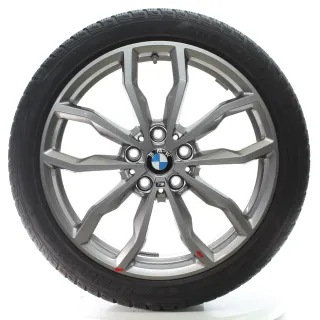 BMW 1er F40 2er F44 Winterräder Y-Speiche 711 M Goodyear 205/45R18 90H 6877550 - Bild 1