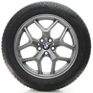 BMW 5er G60 G61 Winterräder Y-Speiche 932 Pirelli 225/55R18 102H DOT24 5A324D5 - Bild 3