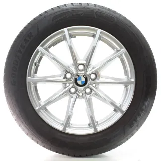 BMW 4er i4 G26 Winterräder V-Speiche 851 Refined Silver 225/55R17 101H 6896762 - Bild 2