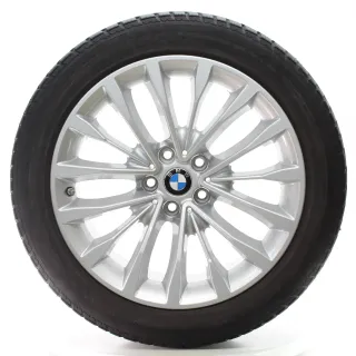 BMW 5er G30 G31 Winterräder W-Speiche 632 Goodyear 245/45R18 100V 6863418 - Bild 1