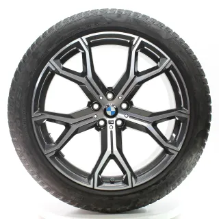 BMW X5 G05 X6 G06 Winterräder M Y-Speiche 741 Pirelli 275/40R21 DOT24 8071999 - Bild 3