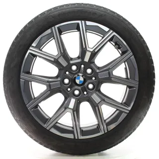 BMW 1er F70 2er F74 Winterräder Y-Speiche 974 Bicolor 225/45R18 DOT25 5A45266 - Bild 1