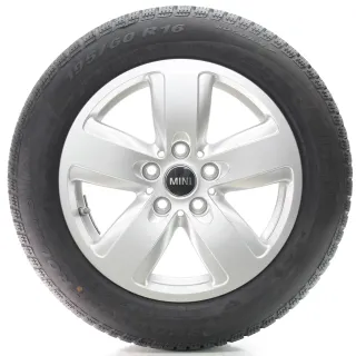 MINI Clubman F54 Winterräder Revolite Spoke 517 Pirelli 195/60R16 DOT21 6877741 - Bild 1