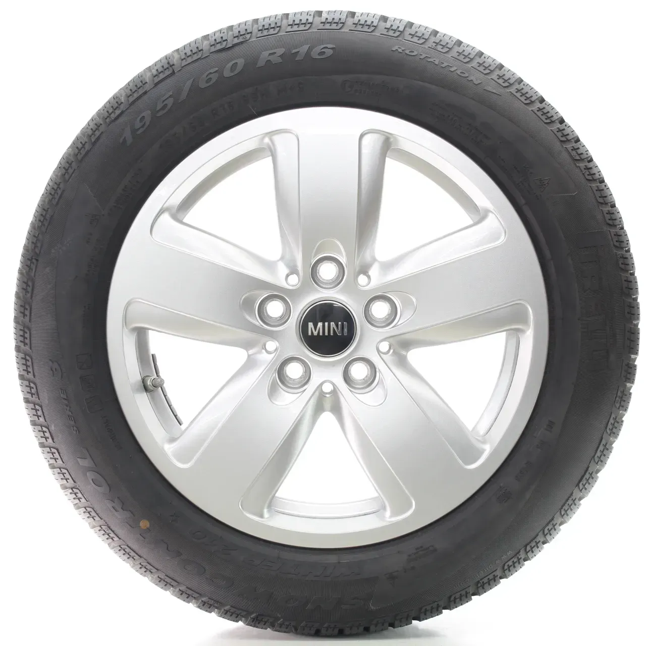 MINI Clubman F54 Winterräder Revolite Spoke 517 Pirelli 195/60R16 DOT21 6877741 - Bild 1