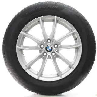 BMW X3 G01 X4 G02 Winterräder V-Speiche 618 Pirelli 225/60R18 104H DOT23 6880047 - Bild 1