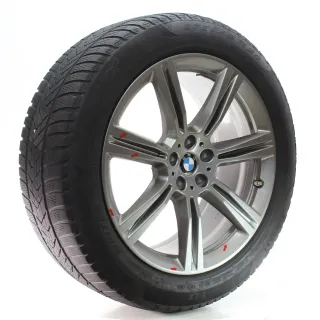 BMW X5 G05 X6 G06 Winterräder Sternspeiche 736 Pirelli 275/45R20 DOT24 6883753 - Bild 6