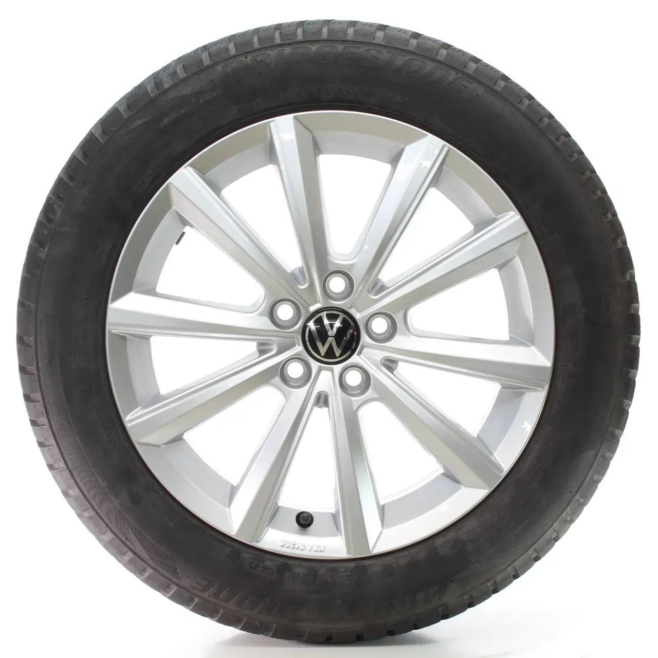 VW Polo NF 2G Winterräder Merano Bridgestone 185/60R16 90H DOT25 2G0601025AF - Bild 1