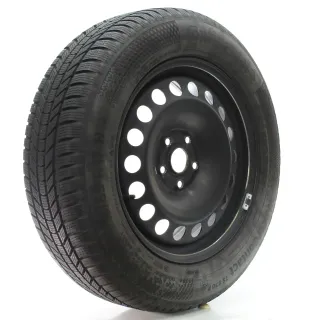 Audi Q3 F3 VW Tiguan AD1 Winterräder Stahl Conti 215/65R17 99H DOT24 5QF601027 - Bild 6