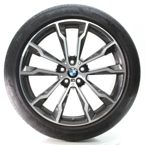 Background image for BMW X3 G01 X4 G02 Sommerräder M Doppelspeiche 699 245/45-275/40R20 8010268-9