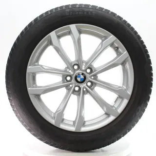 BMW X3 G01 X4 G02 Winterräder V-Speiche 691 Pirelli 245/50R19 105V DOT25 6877325 - Bild 1