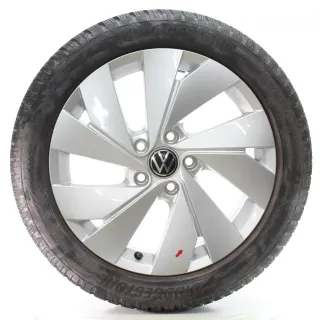 VW Golf 8 VIII CD1 Winterräder Belmont Bridgestone 205/50R17 DOT24 5H0601025B - Bild 4