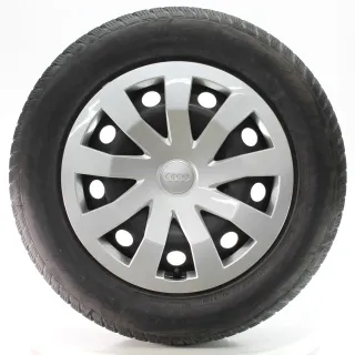 Audi A1 GB VW Polo 6 Winterräder Stahl Hankook 185/65R15 92H DOT25 2Q0601027 - Bild 2