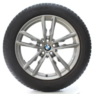 BMW X3 G01 X4 G02 Winterräder Doppelspeiche 698 M Pirelli 245/50R19 8746987 - Bild 4