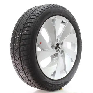 VW Golf 8 VIII CD1 Winterräder Belmont Pirelli 205/50R17 93H DOT25 5H0601025B - Bild 6