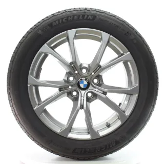 BMW 3er G20 G21 Winterräder V-Speiche 776 Michelin 225/50R17 98H DOT25 6883518 - Bild 1