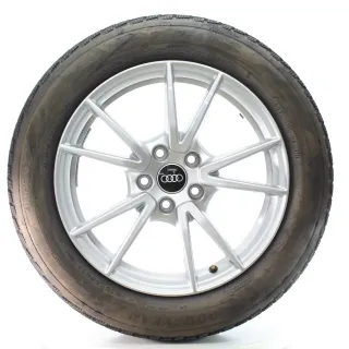 Audi A5 FU B10 Winterräder 5-Doppelspeichen Goodyear 215/55R17 DOT25 8B3601025A - Bild 4