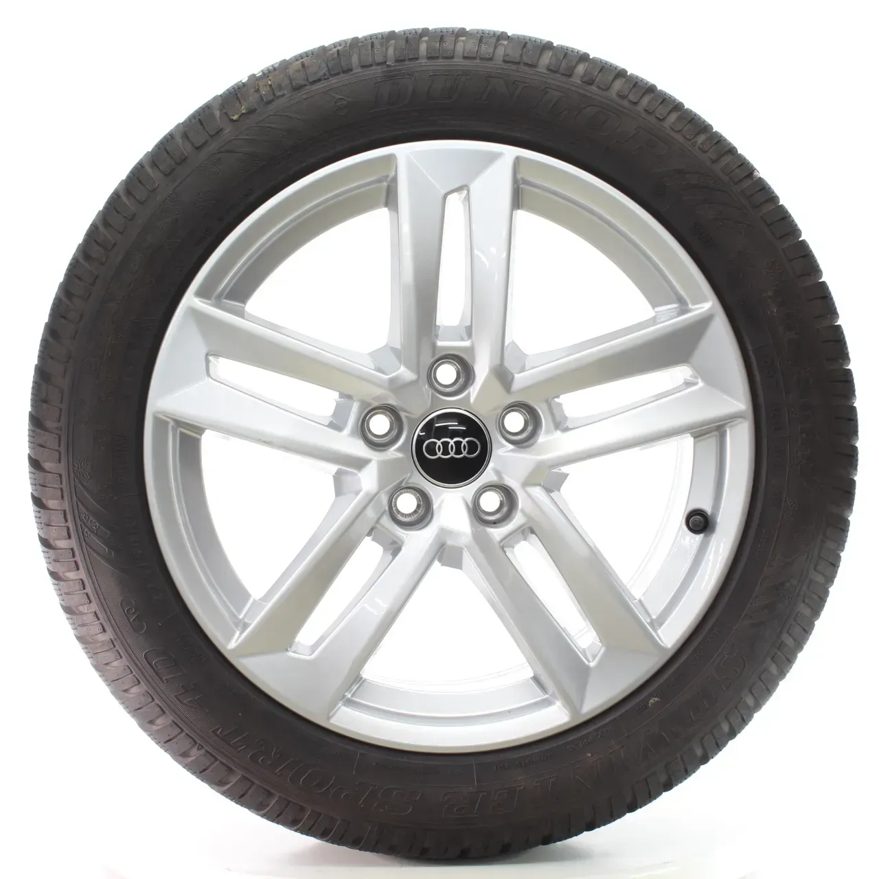 Audi A4 S4 8W Winterräder 5-Parallelspeichen Dunlop 225/50R17 DOT24 8W0601025P - Bild 1