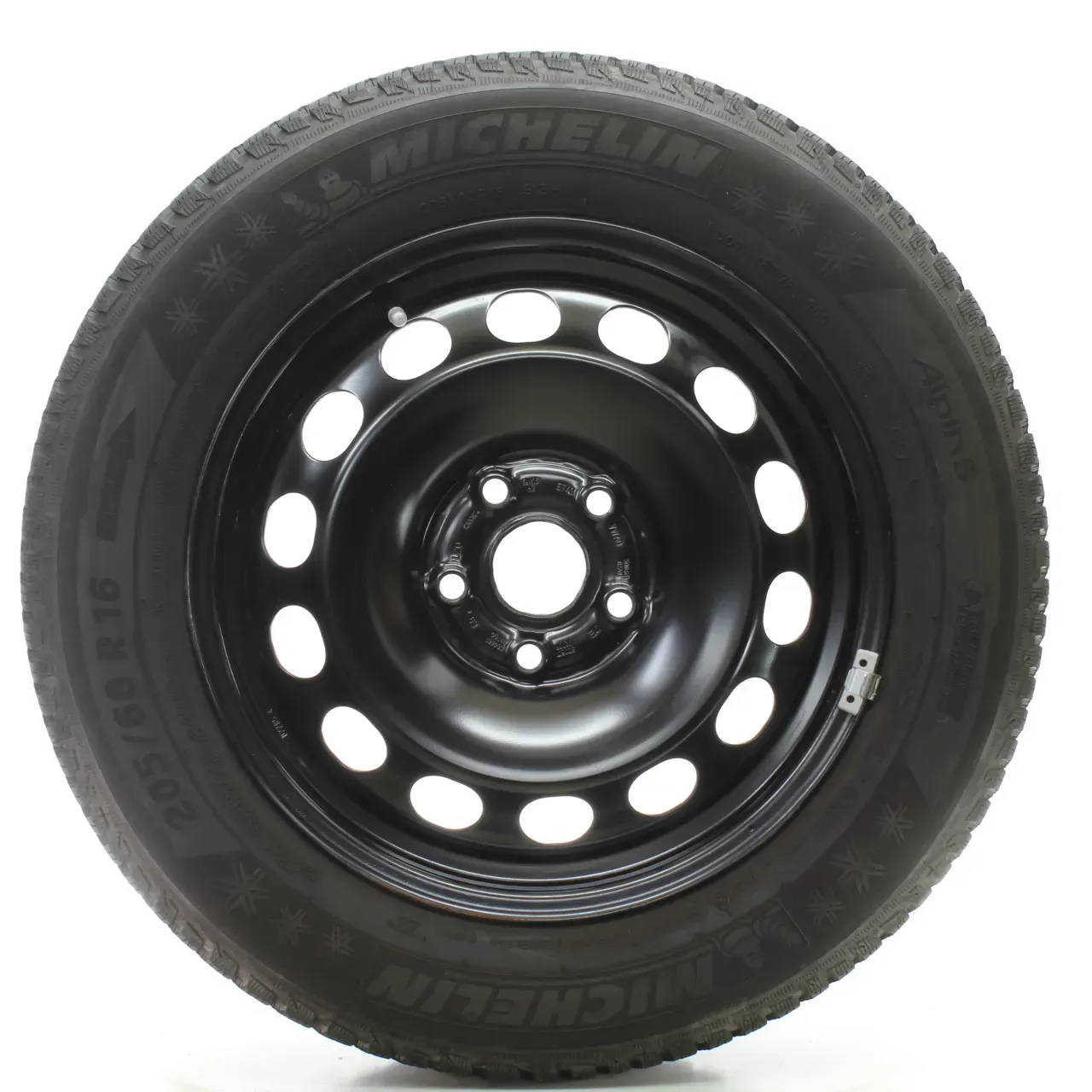 Audi Q2 GAB VW T-ROC A11 Winterräder Stahl Michelin 205/60R16 DOT24 5Q0601027DP - Bild 1