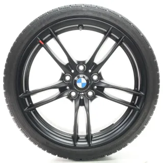 BMW M2 F87 Winterräder M V-Speiche 641 Jet Black Michelin 235/35R19 8093919-20 - Bild 1