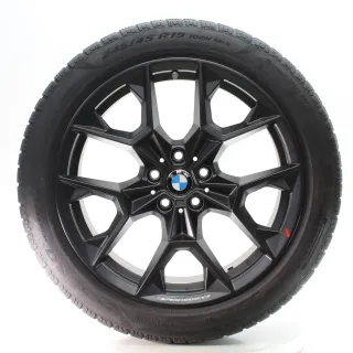 BMW 5er i5 G60 G61 Winterräder M Y-Speiche 942 245/45R19 102H DOT23 5A324F4 - Bild 2