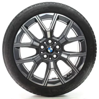 BMW 1er F70 2er F74 Winterräder Y-Speiche 974 Bicolor 225/45R18 DOT25 5A45266 - Bild 2
