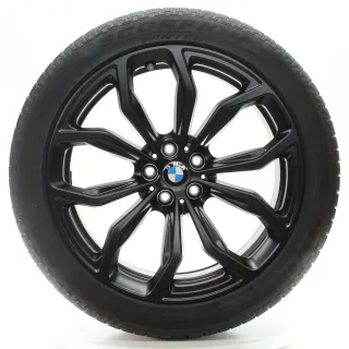 BMW X3 G01 X4 G02 Winterräder Y-Speiche 695 Schwarz Pirelli 245/45R20 6881208 - Bild 4