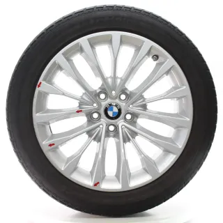 BMW 5er G30 G31 Winterräder W-Speiche 632 Goodyear 245/45R18 100V 6863418 - Bild 3