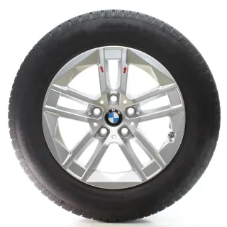 BMW 2er U06 Winterräder Doppelspeiche 186 Continental 205/65R16 DOT25 6888838 - Bild 4