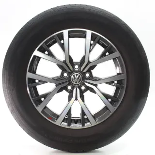VW Tiguan Allspace 5N AD1 Sommerräder Tulsa Hankook 215/65R17 99V 5NA601025AA - Bild 3