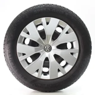 VW T-Cross C11 Taigo CS1 Winterräder Stahl Semperit 195/60R16 2Q0601027H/AE - Bild 4