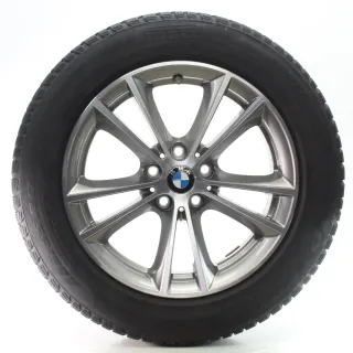 BMW 5er G30 G31 Winterräder V-Speiche 631 Ferricgrey Pirelli 225/55R17 6863417 - Bild 4