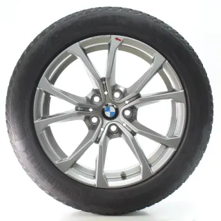 BMW 2er G42 3er G20 G21 Winterräder V-Speiche 776 Conti 225/50R17 DOT25 6883518 - Bild 2