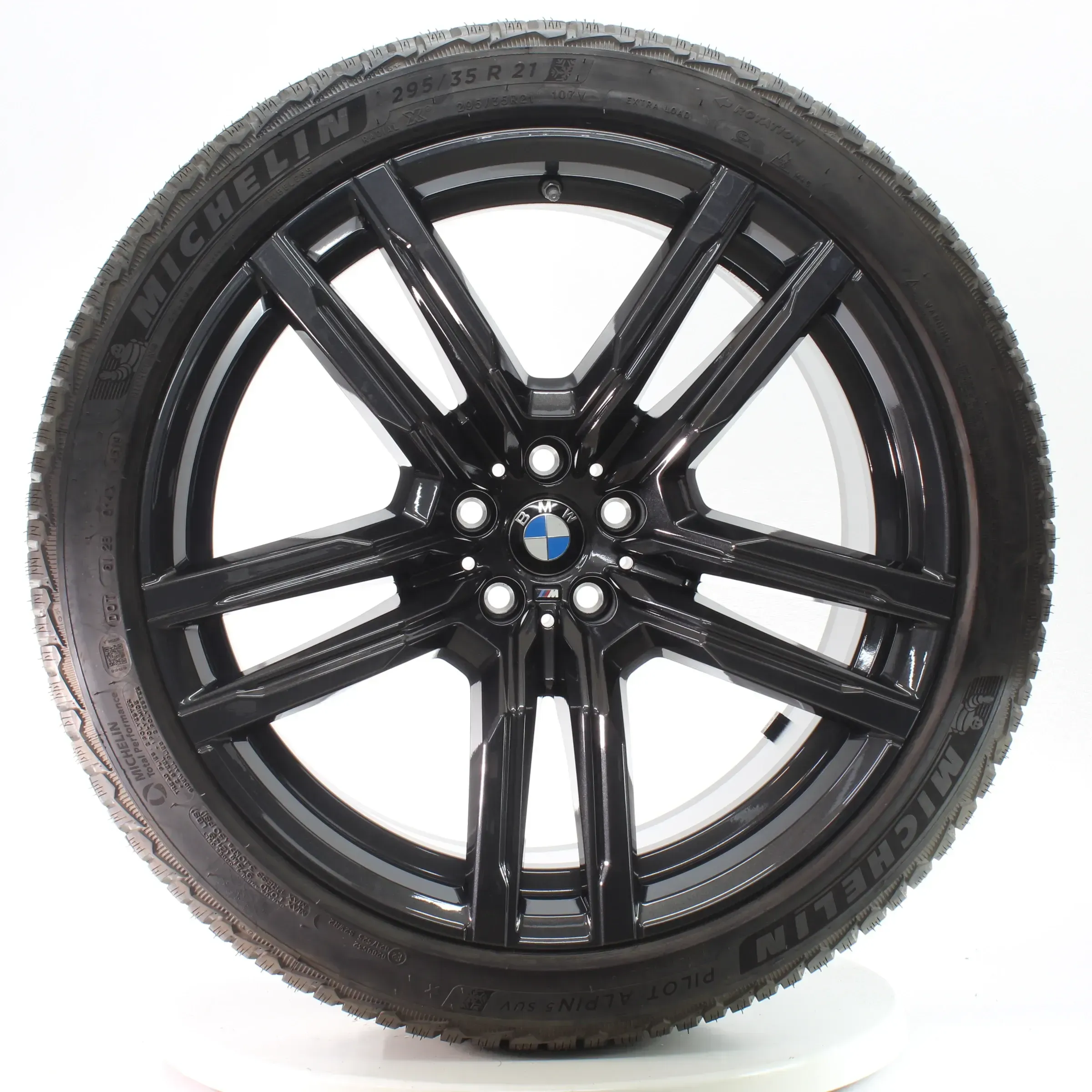 BMW X5M F95 X6M F96 Winterrad M Doppelspeiche 808 295/35R21 107V 8090794 - Bild 1