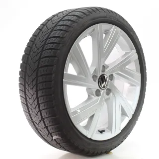 VW Golf 8 VIII GTI GTD R Winterräder Bergamo Pirelli 225/40R18 DOT25 5H0601025AB - Bild 6