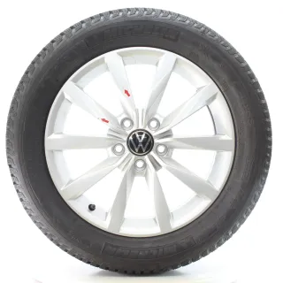 VW T-ROC A11 D11 Winterräder Dijon Michelin 215/55R17 94V DOT24 5G0601025K - Bild 2
