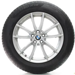 BMW X3 G01 X4 G02 Winterräder V-Speiche 618 Pirelli 225/60R18 104H DOT23 6880047 - Bild 3