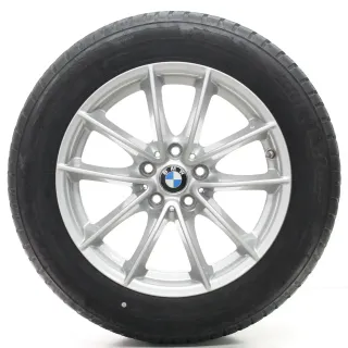 BMW 5er G30 G31 Winterräder V-Speiche 618 Bridgestone 225/55R17 DOT23 6868217 - Bild 1