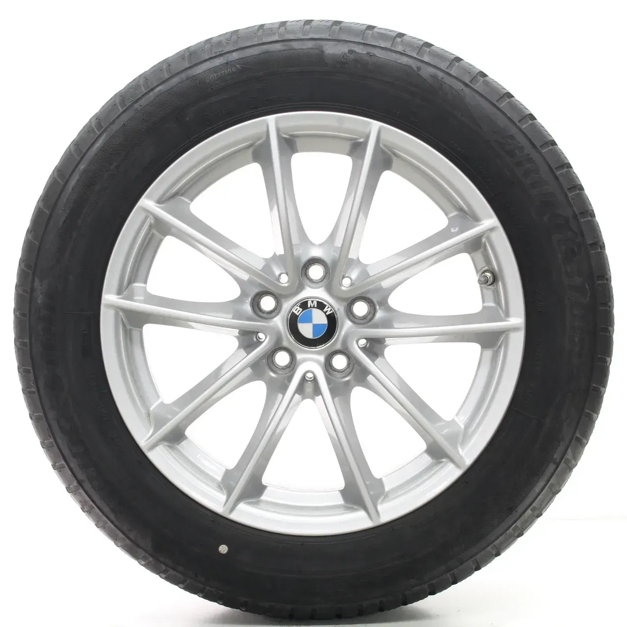 BMW 5er G30 G31 Winterräder V-Speiche 618 Bridgestone 225/55R17 DOT23 6868217 - Bild 1