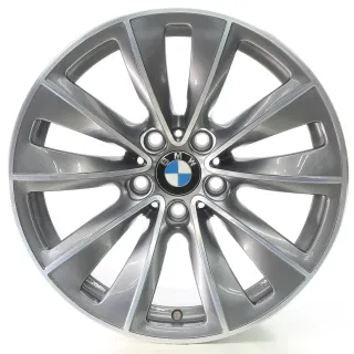 BMW 5er E60 Alufelge Doppelspeiche 247 Ferricgrey 9Jx18 ET32 36116777351 - Bild 1
