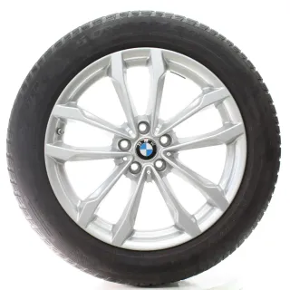 BMW X3 G01 X4 G02 Winterräder V-Speiche 691 Pirelli 245/50R19 105V 6877325 - Bild 1